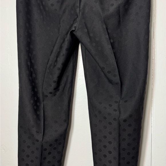 NWOT Ann Taylor Black Polka Dot Trousers On Trend!! - Picture 2 of 9